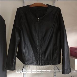 Apt 9 Faux Leather Jacket